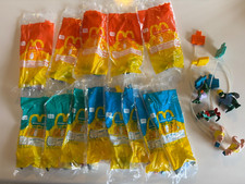 Dino-Motion DINOSAURS McDonald's Happy Meal Toys 1992 EIGHTEEN Piece Lot SEALED
