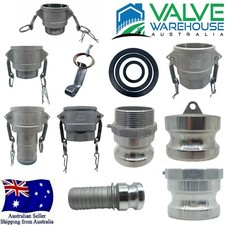 CAMLOCK HOSE FITTINGS & COUPLER- STAINLESS STEEL 316- FLAT RATE EXPRESS SHIPPING