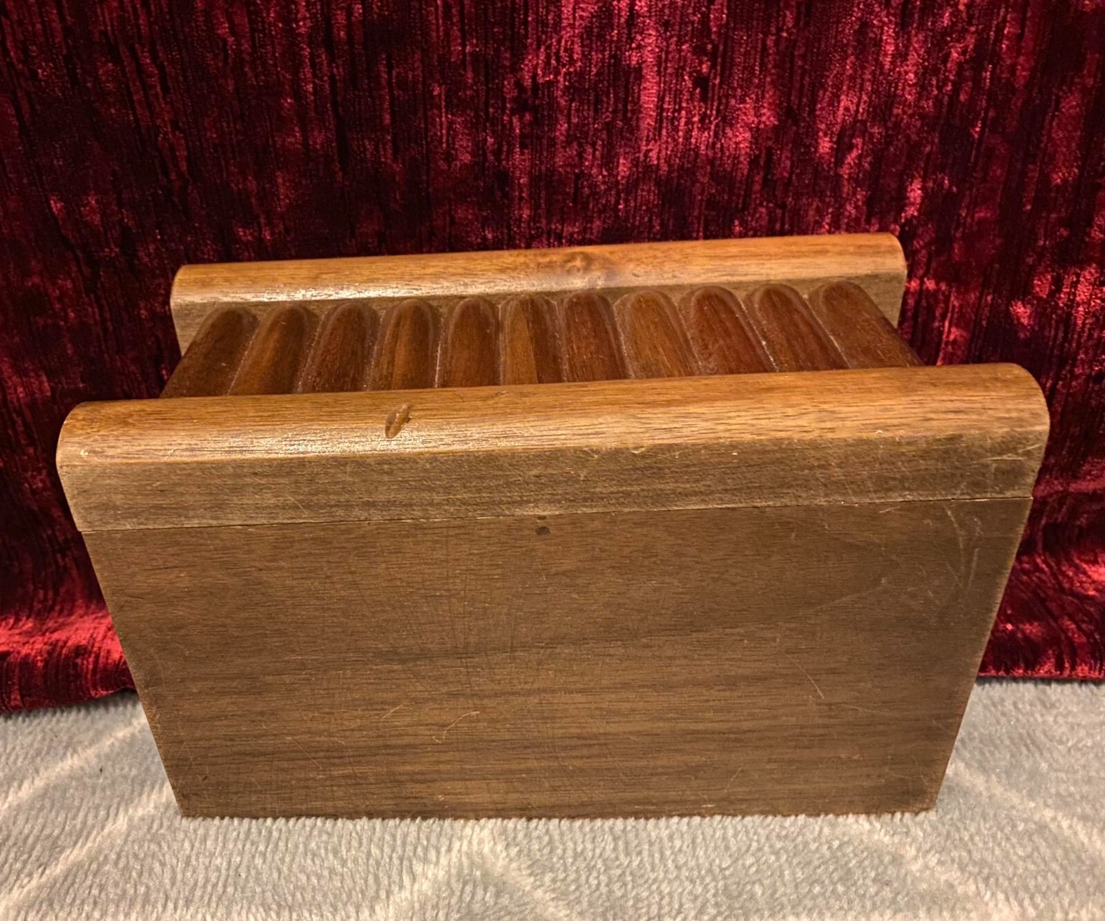 Wooden Carved Box Handmade Wooden Box eBay