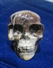 175g Stunning Chocolate Calcite Crystal Skul Natural Healing Mineral Gemstone