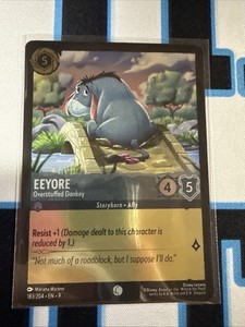 Disney Lorcana Fabled Eeyore - 183/204 Foil