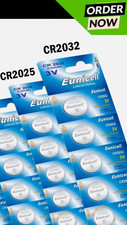 CR 2032 Battery CR2032 CR2025 CR2016 CR1632 CR2450 Coin Cell Button 3v Lithium