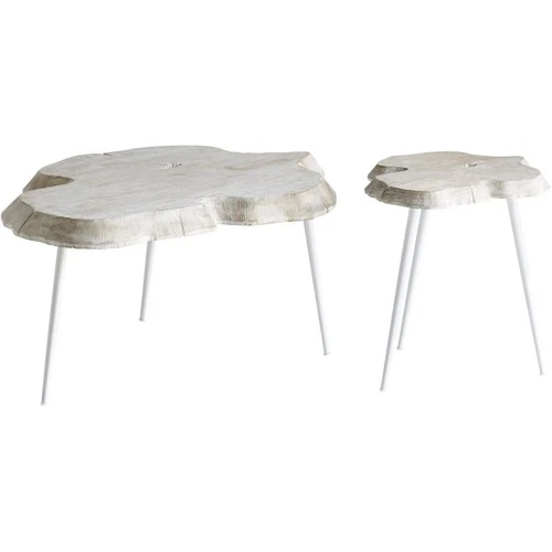 Cyan Design 11342 Palmer 46 X 32 inch Whitewash Coffee Table - Picture 3 of 5