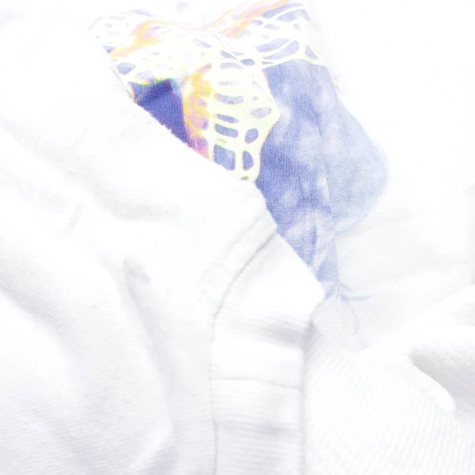 Felpa con cappuccio Off White bianca M