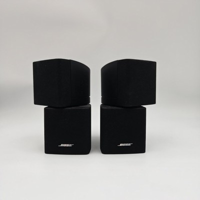 Bose PAIR of Double Dual Cube Speakers Acoustimass Lifestyle Mountable Surround 