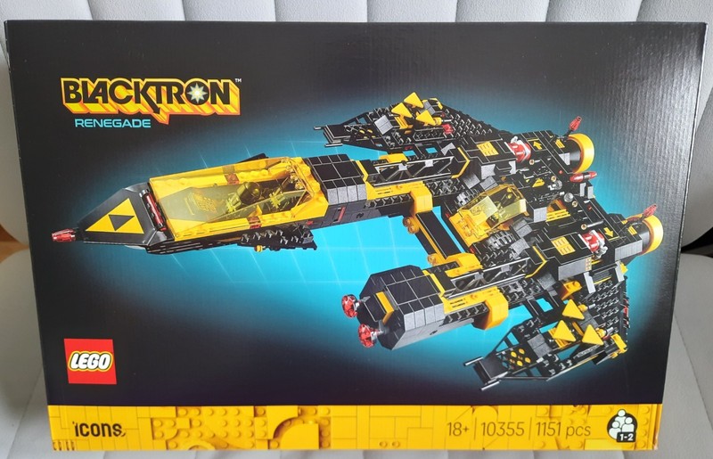 LEGO Icons Blacktron Renegade 10355 Brand New & Sealed