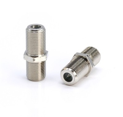 Coaxial Cable Connectors for RG6, RG59, RG58, RG11 - Female-to-Female F81 Coa...