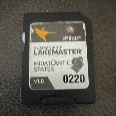 Humminbird LakeMaster MidAtlantic States v1.0 Micro SD Card 0220