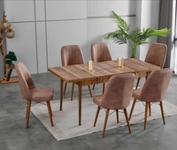 Esszimmer Essgruppen Esstisch Braun Komfort StüHle Rechteckig Modern