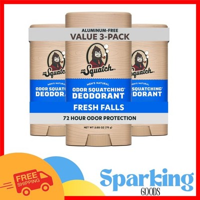 Men's Natural Deodorant Stick - Charcoal & Postbiotics for Lasting Odor Control