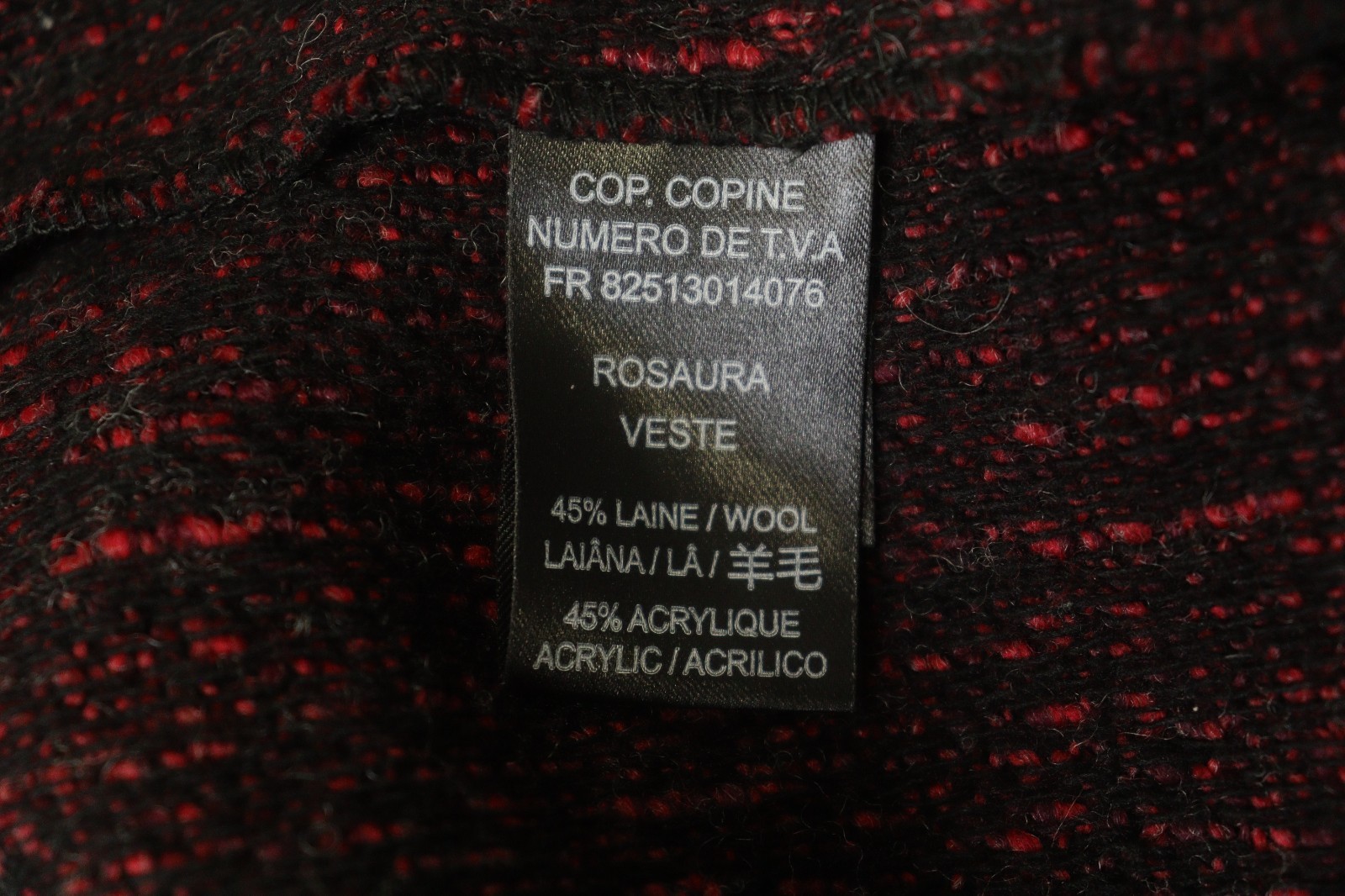 Cop Copine Multicolor Solid Wool Long Sleeve Asym… - image 15