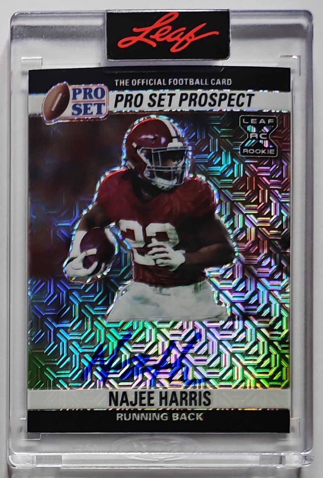 Najee Harris Leaf Draft Xrc Autographs #NH1 Base