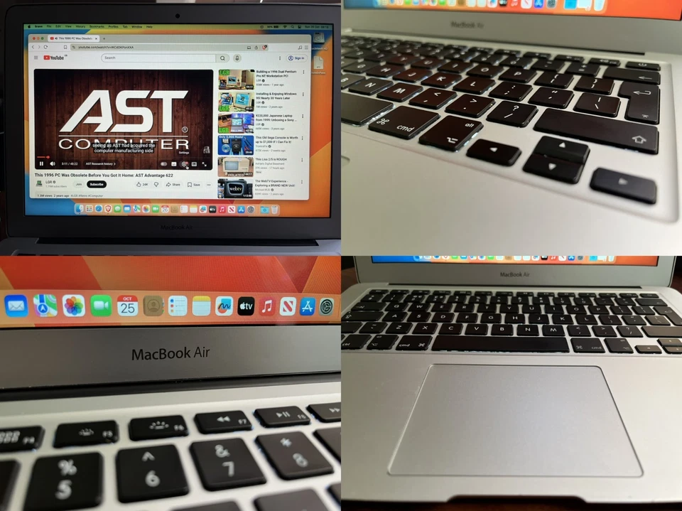 Apple MacBook Air A1466 (13 inch 2013) 4GB RAM, SSD - MacOS Ventura - Image 4 of 4