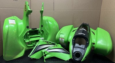 ふぞろい 03-06 Kawasaki Front and Rear Fender Plastic Fenders Plastics Set