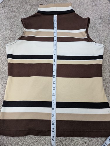 VTG Fashion Bug Sleeveless Top Women's M/L Academia Y2K 90s Sweater Vest - Picture 10 of 10