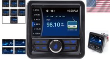 Audio Systems Marine Gauge Receiver - Weatherproof, 4-inch Display Screen, Bu...