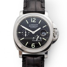 Panerai Luminor Men's Black Watch - PAM00090 Box, papers and spare strap