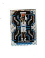 21-22 Prizm #285 Quentin Grimes Rookie Refractor NM+ Combined Shipping Available