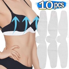 1/10 simple Cotton Bra Liners Reusable Under Breast Sweat Pads For Underboob UK