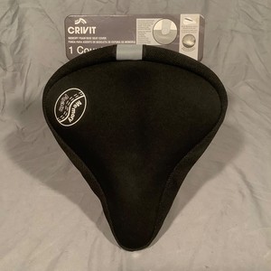 Crivit Memory Foam High Comfort Bike Seat Cover fits most city & touring saddles