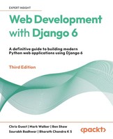 Web Development With Django 6 - Third Edition Chris Guest (U. A.) Taschenbuch