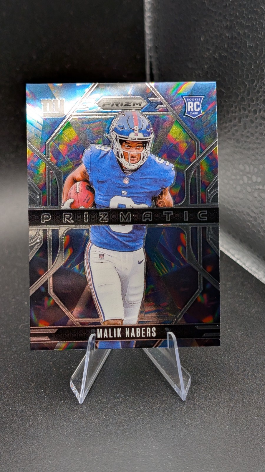 2024 Panini Prizm - Prizmatic #13 Malik Nabers (RC) New York Giants