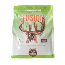 Whitetail Institute FUSION Deer Food Plot Seed for Spring or Fall Planting, B...