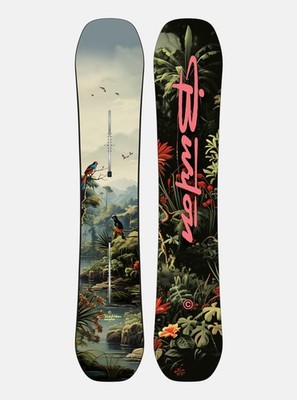 Burton Custom Camber Snowboard für Herren in Jungle