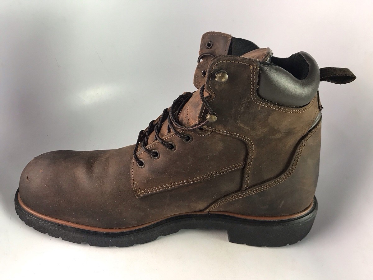 Red Wing Dyna Force Leather Steel Toe Factory Heavy Duty Work Wear Boots Mens 14 The Red Wing DynaForce Work Boots ?? American-Made  main image 2