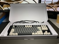Das Keyboard 4C TKL Cherry MX Brown UK Layout + PBT Keycap Upgrade Barely Used