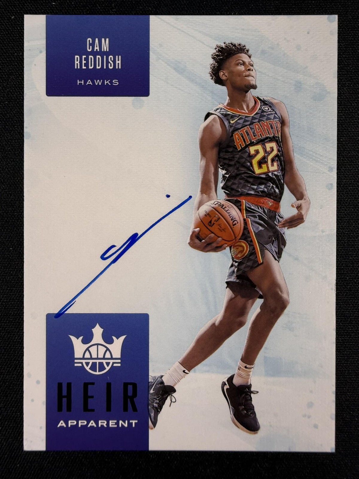 2019-20 Court Kings #HA-CRE Cam Reddish Heir Apparent Ruby Rookie Auto /99