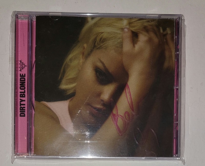 BEBE REXHA Dirty Blonde CD (I like You better than Me Edition) SIGNED 