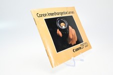 Vintage Canon FD Interchangeable Lenses User Instruction Manual Guide Book G653