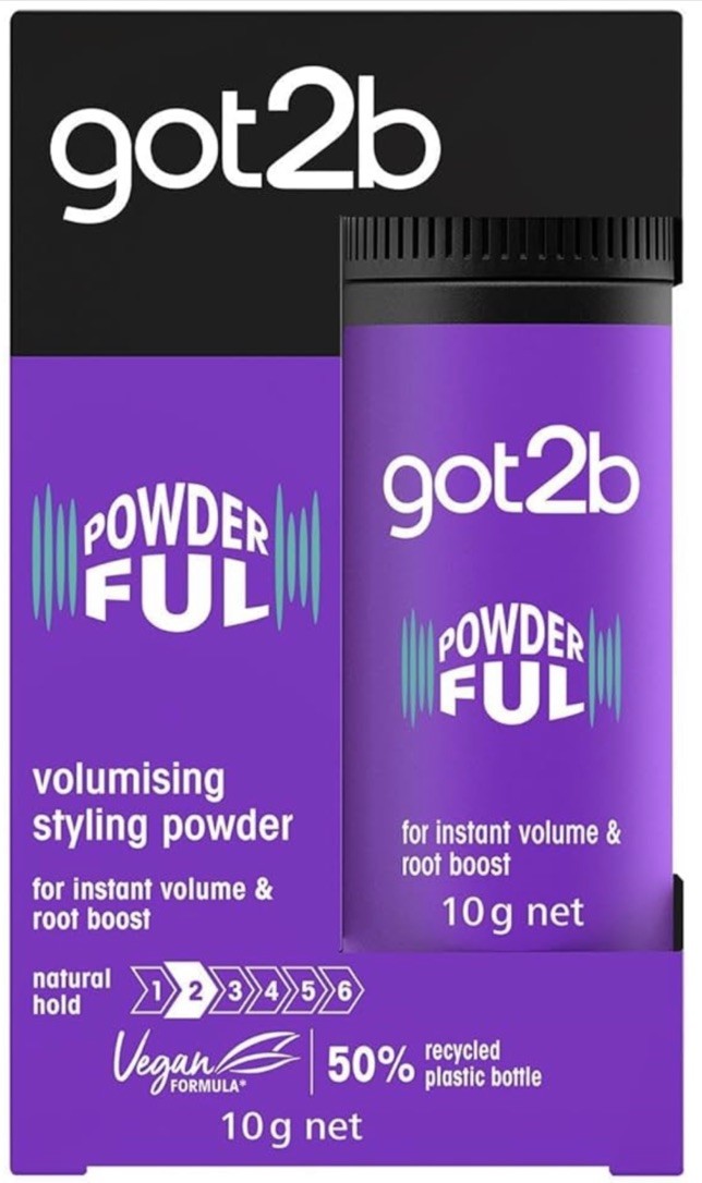 Poudre coiffante Got2b Volumania anti cheveux plats volume longue durée lot 3x10g