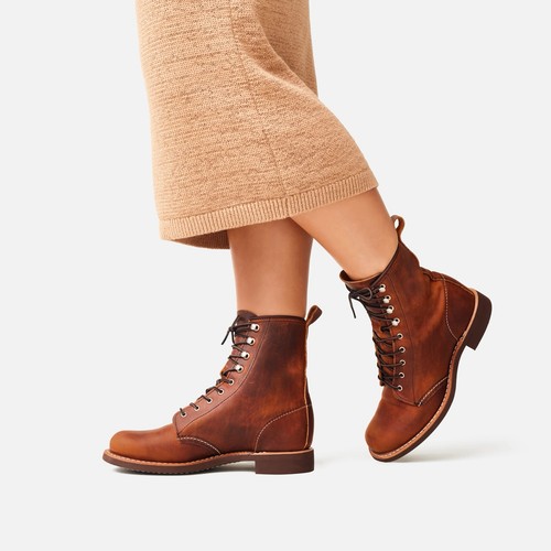 Red Wing Heritage Women's Silversmith Boot 5 B in Copper NEW MSRP $329.99