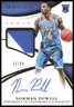 Norman Powell 2015 Panini Immaculate Collegiate Patch Autographs #362 /99