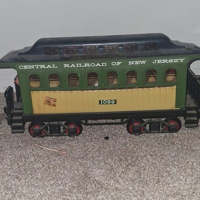 LGB G Gauge 2-4-0 Grant Steam Locomotive w/ CNJ 1099 Car Analog