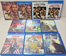 Lot of 8 Blu Ray 2016 Movies Slipcovers Digital Codes Good Mix Lot 22