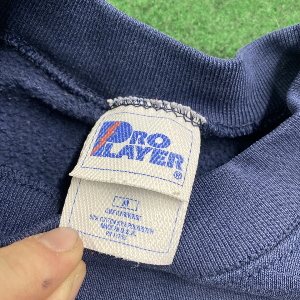 Sudadera de Colección Dallas Cowboys Para Hombres M Azul 90S NFL Fútbol Pullover Suéter Foto 4 de 4