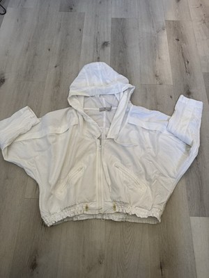 adidas Stella McCartney  Lightweigh Zip-Up Bomber Jacket Size L