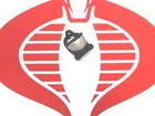 GI Joe Weapon Bullhorn Mask 1990 Original Figure Accessory