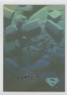 1996 Skybox Superman Holo Series Gold Checklist #50 0b5
