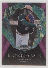 2022 Panini Prizm Draft Picks Brilliance Purple Wave Druw Jones #BR-DJ 4z8