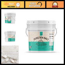 Coarse Sea Salt 1 Gallon - Natural Cooking  Bath Additive, Sourced from Spain