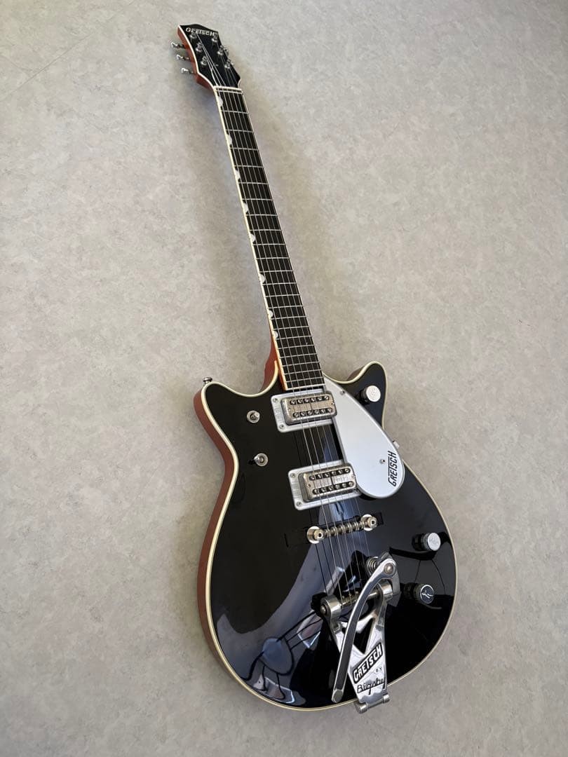 Electric Guitar Gretsch Duo Jet Made in Japan Bigsby Tailpiece Black