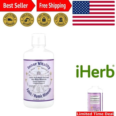 -Available Fulvic/Humic Minerals 32 oz - Trace Nutrients for Total Wellness