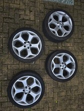4 5x108 Original Snowflake Alloy Wheels From Ford Focus St225