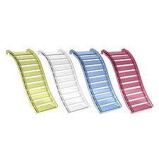 Hamster Ladder Climbing Toy Anti Slip Hut Accessory Stable Bridge for Cage Decor