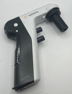 Sartorius Midi Plus Pipette Controller 710931 Electronic Pipette Filler Black
