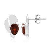Elegante Ohrringe Aus Silber Mit Madeira-Citrin
